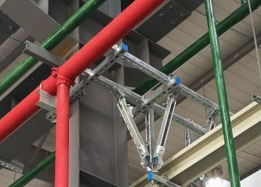 宿迁市该抗震支架的整体式支吊架结构协调性好